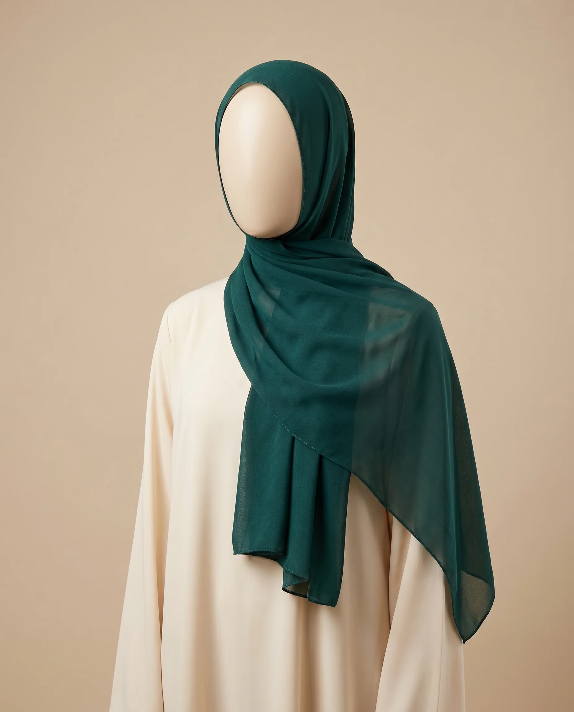 Cherry Hijab Bottle Green (CBG) - Image 3