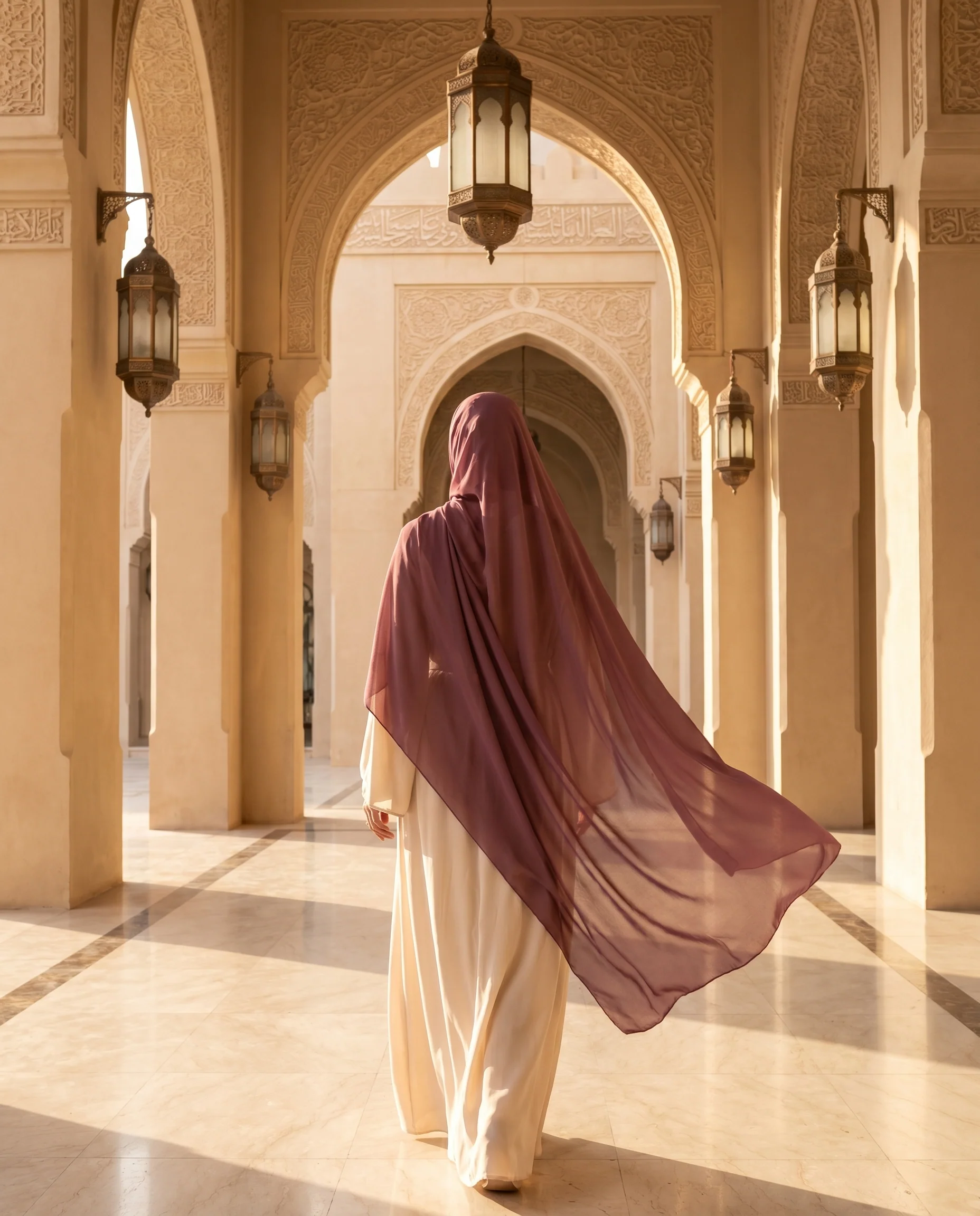 Cherry Hijab Dark Mave (CDM) - Image 4