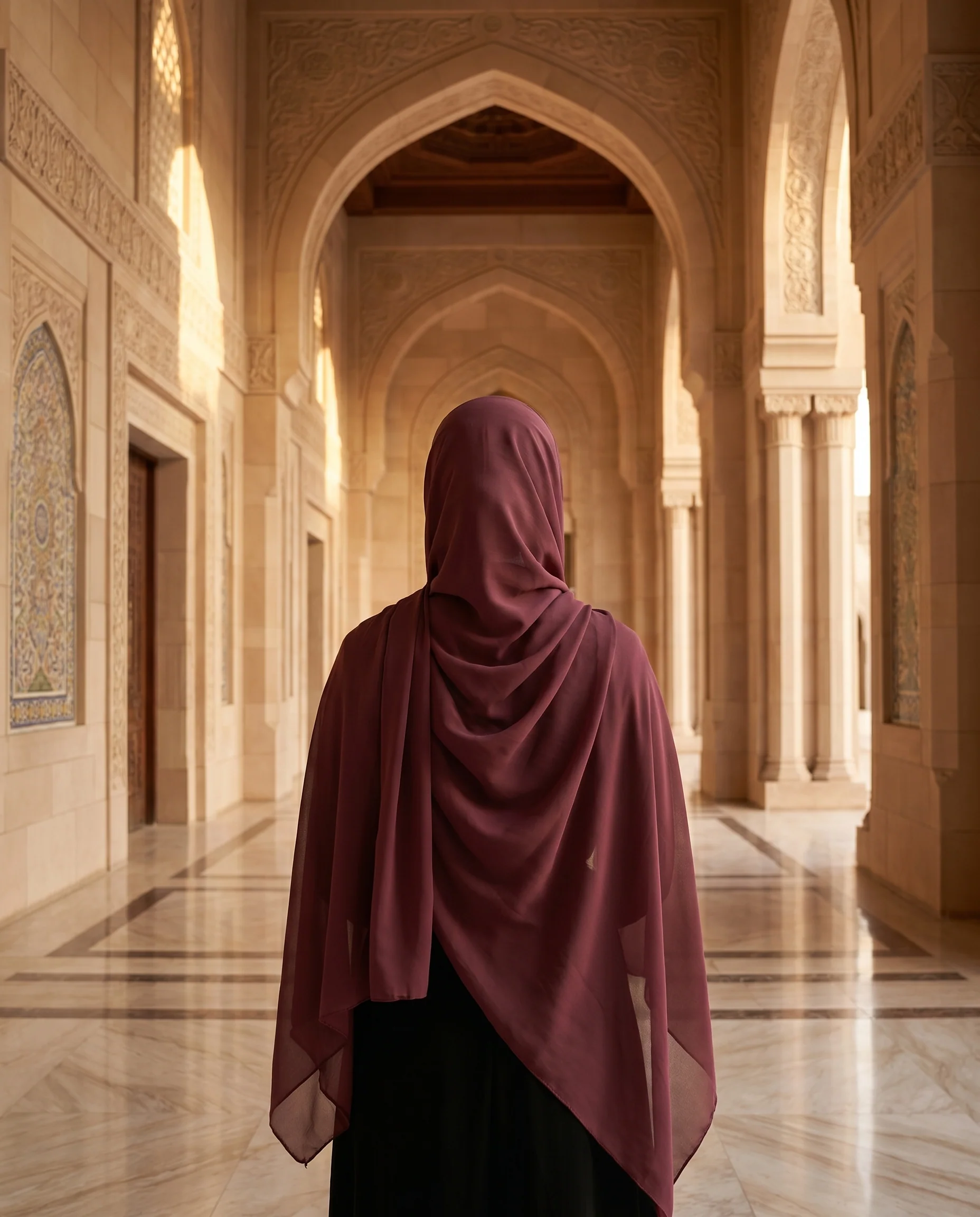 Cherry Hijab Dark Mave (CDM) - Image 5