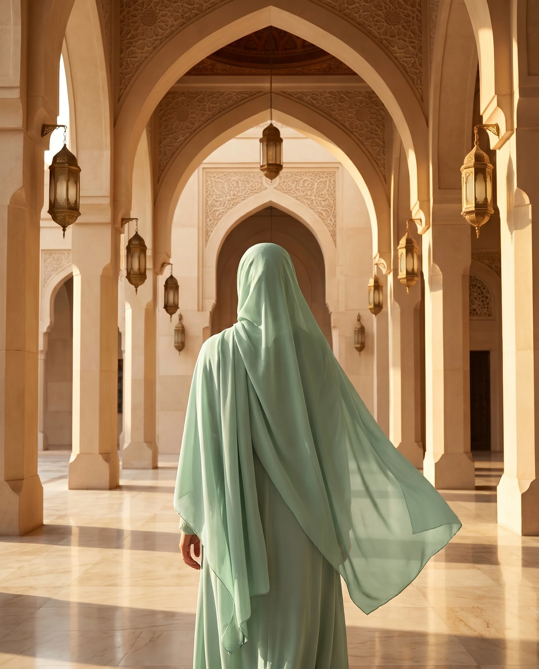 Cherry Hijab Mint Green (CMG) - Image 4