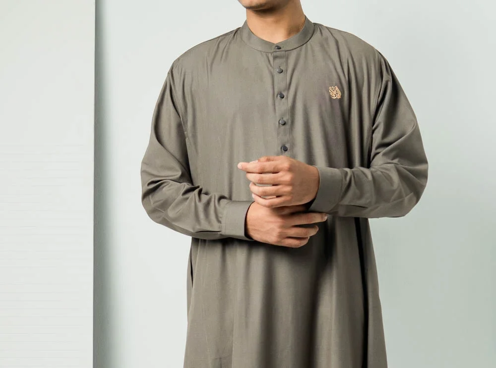 Horsemen Thobe-Chamomile Brown - Image 3