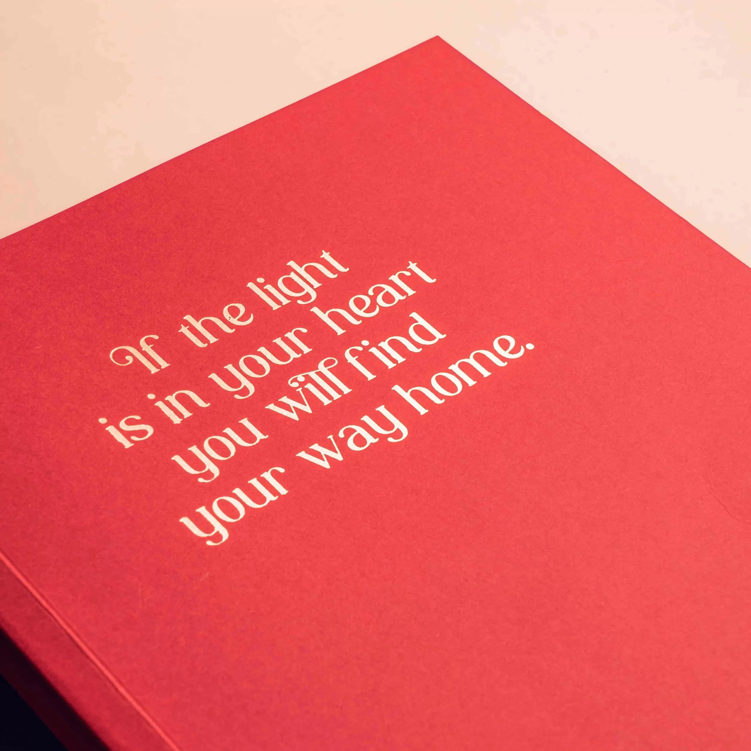 If the Light is in Your Heart You Will Find Your Way Home Notebook - Image 3