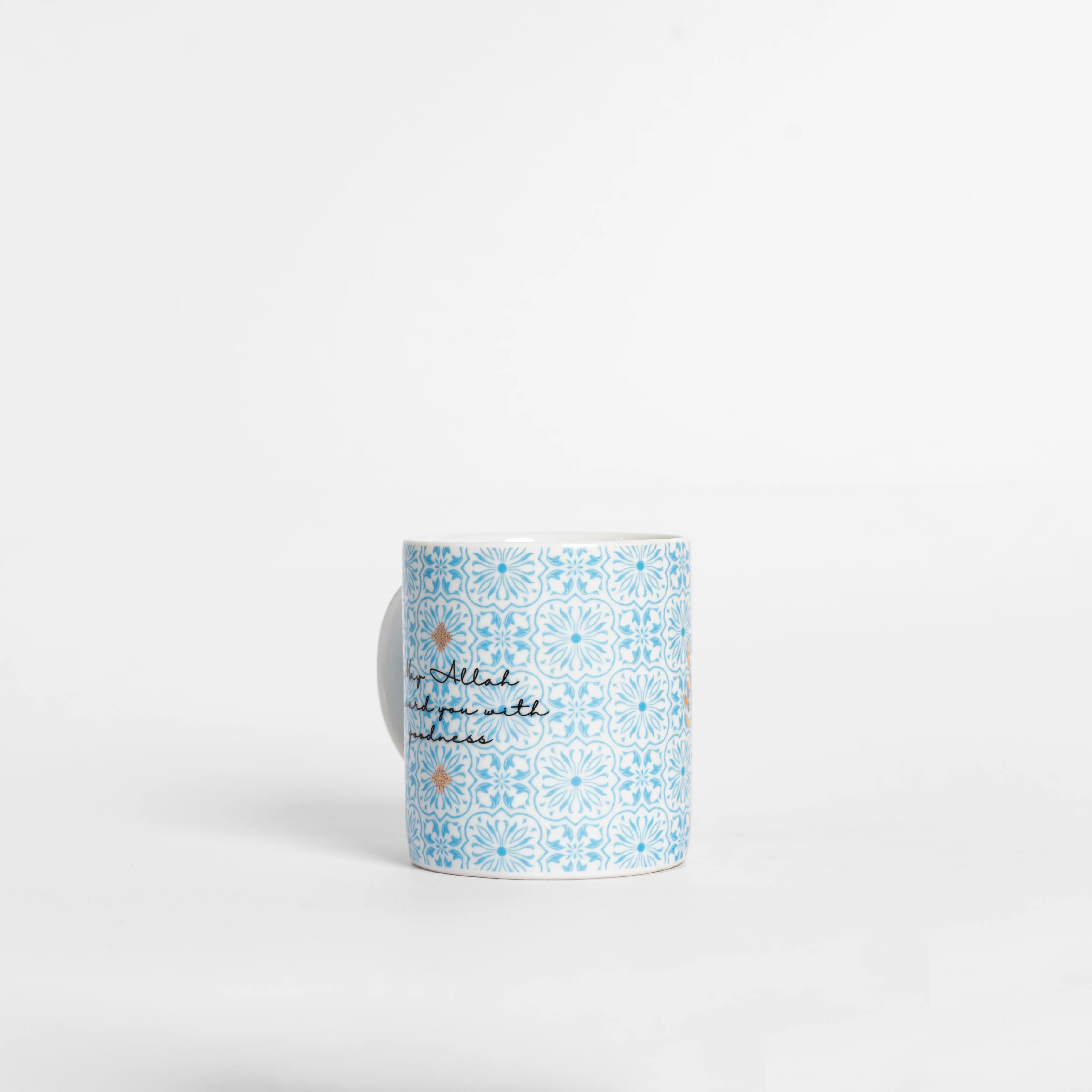 Jazakallah khairan Blue Calligraphy Mug - Image 7