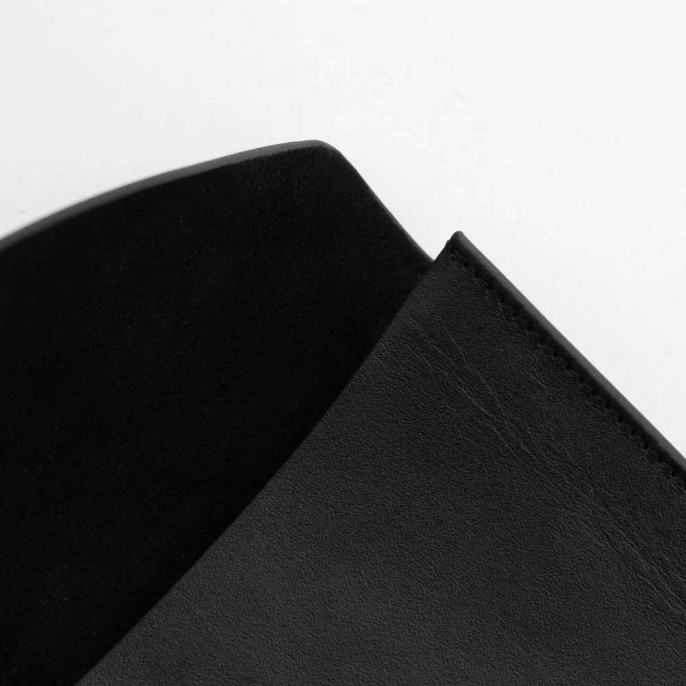 Leather Quran Cover - Black - Image 3