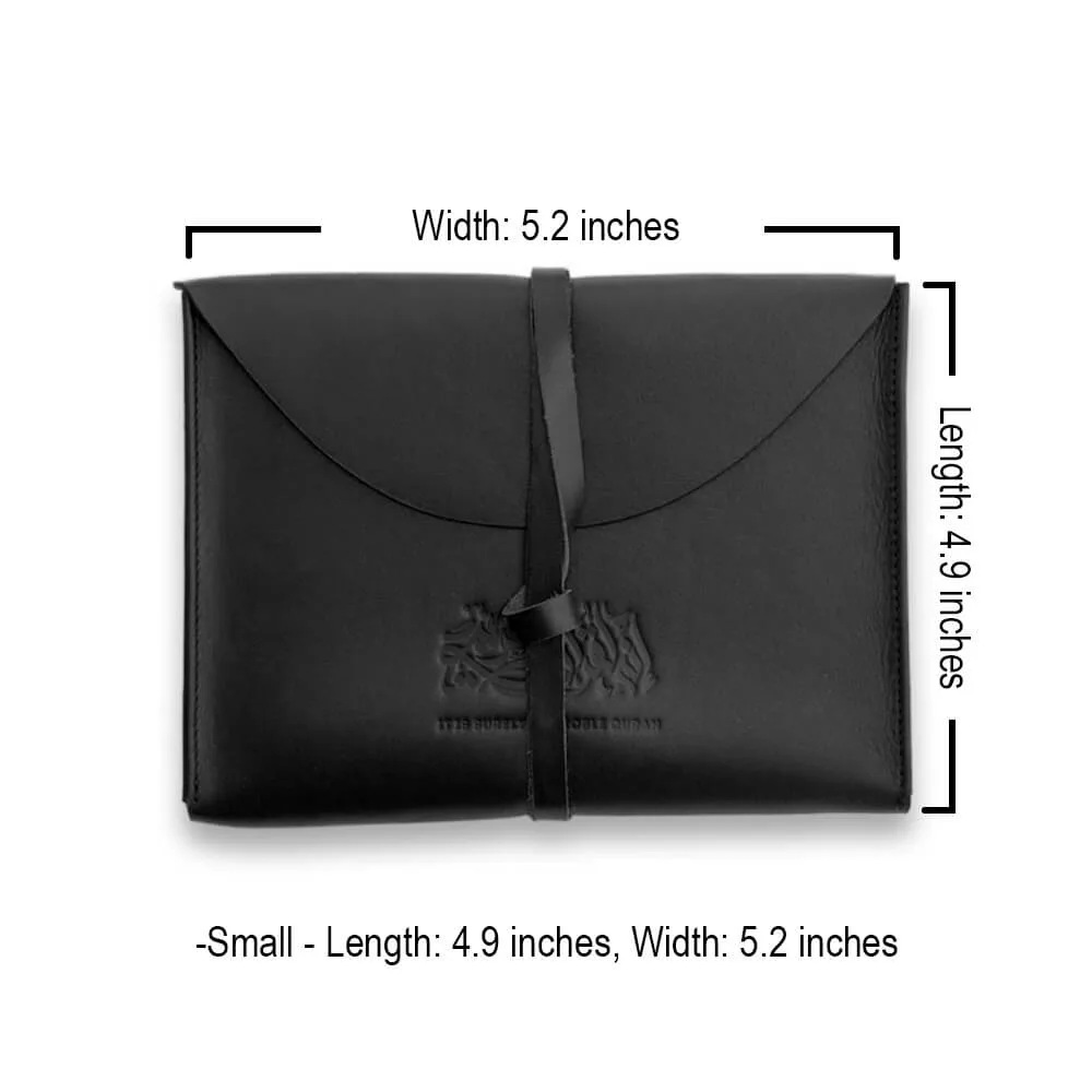 Leather Quran Cover - Black - Image 5