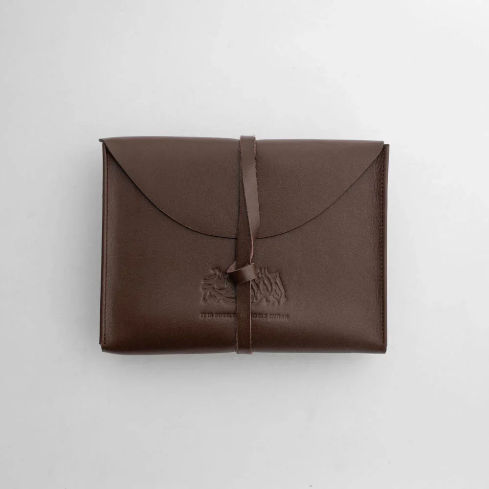 Leather Quran Cover - Dark Chocolate - Image 6