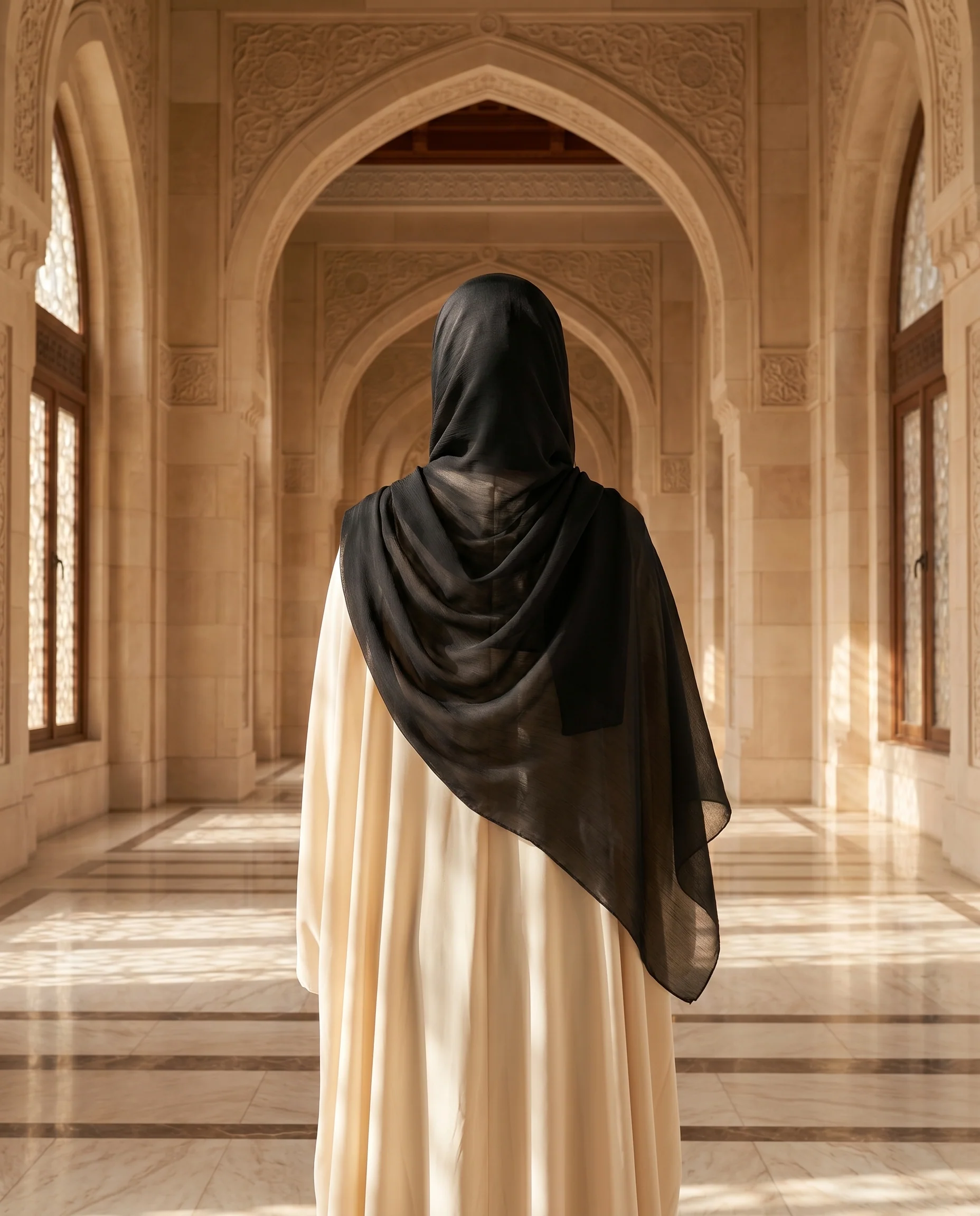 Pashmina Hijab Black (PBK) - Image 3