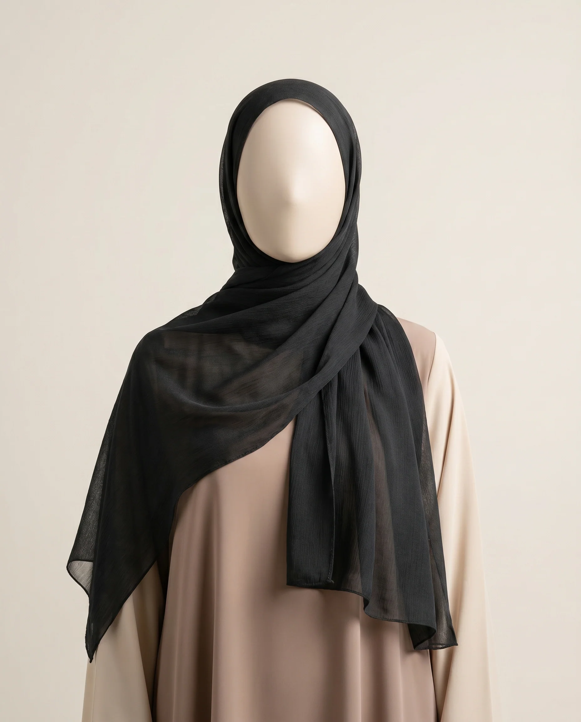 Pashmina Hijab Black (PBK) - Image 4