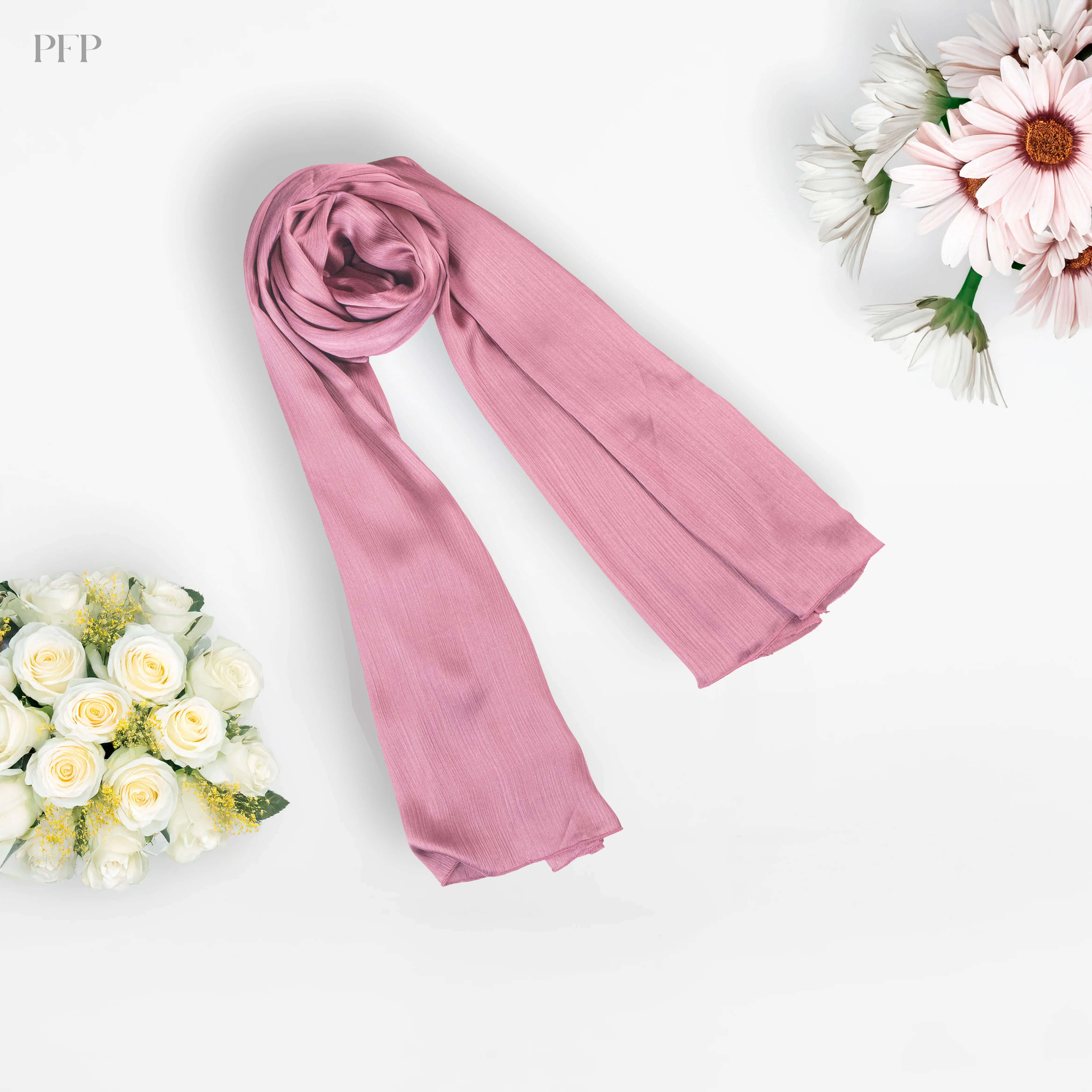 Pashmina Hijab Flamingo Pink (PFP) - Image 6