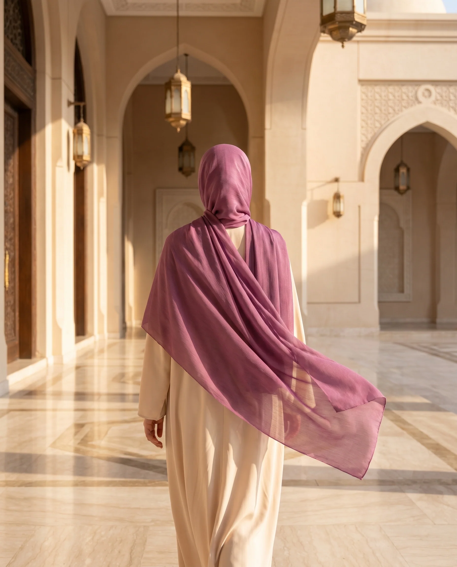 Pashmina Hijab Grape Purple (PGP) - Image 4