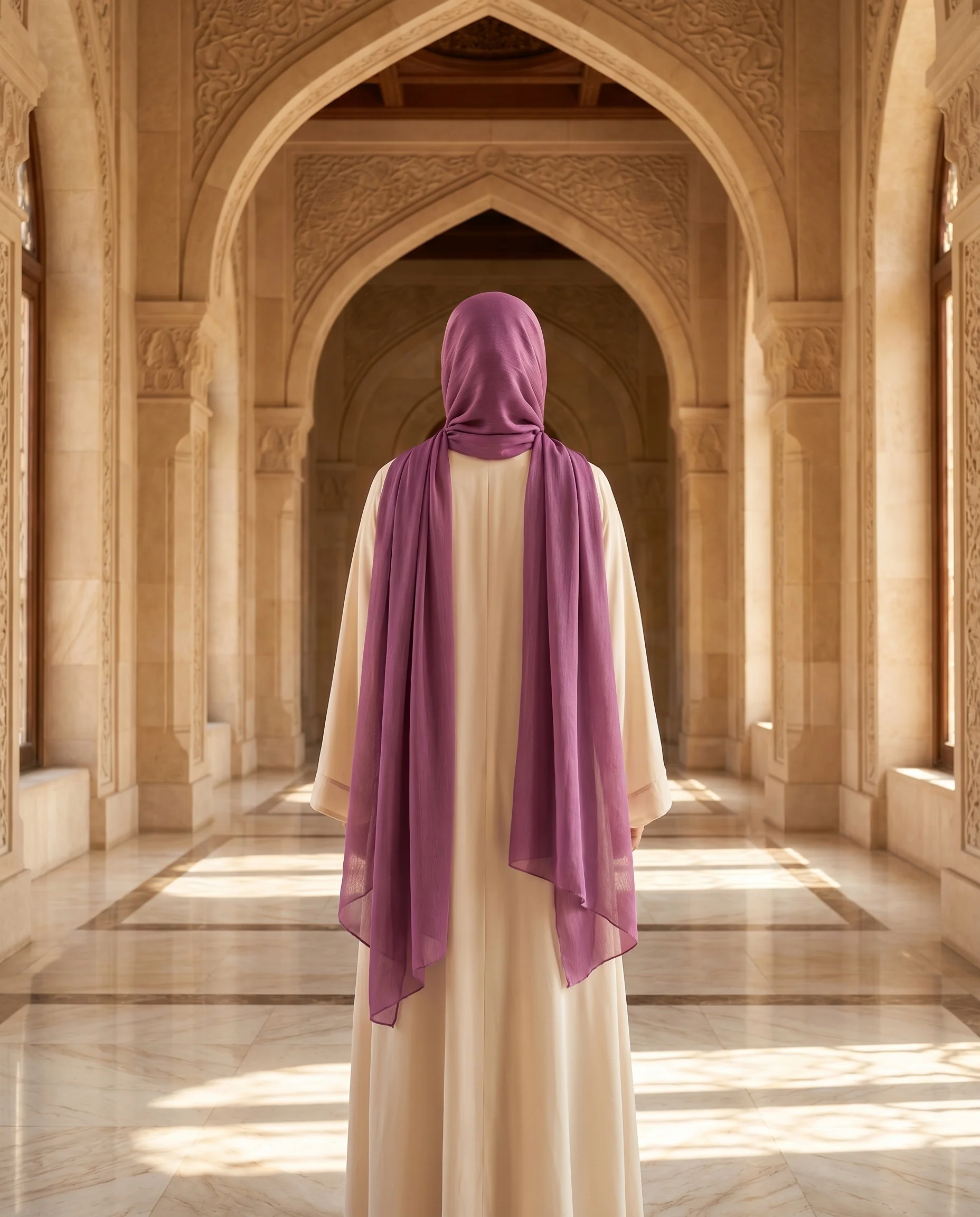 Pashmina Hijab Grape Purple (PGP) - Image 5