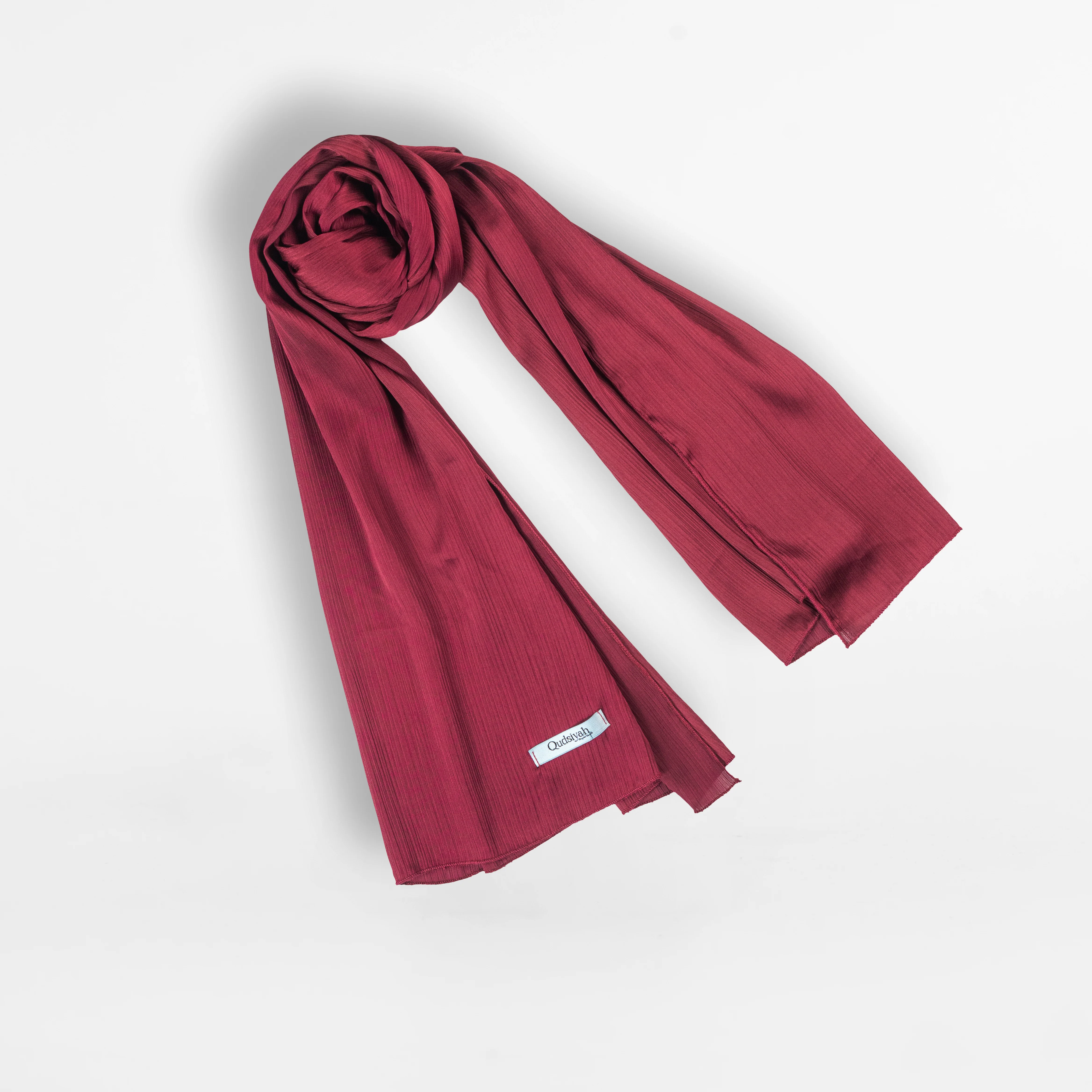 Pashmina Hijab Royal Maroon (PRM) - Image 8