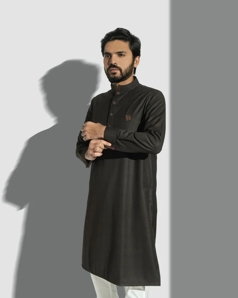 Platinum Panjabi | Chestnut Brown - Image 4