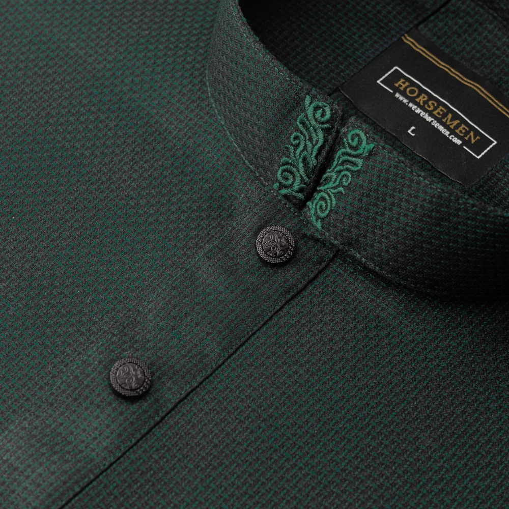 Platinum Panjabi | Moss Green - Image 6