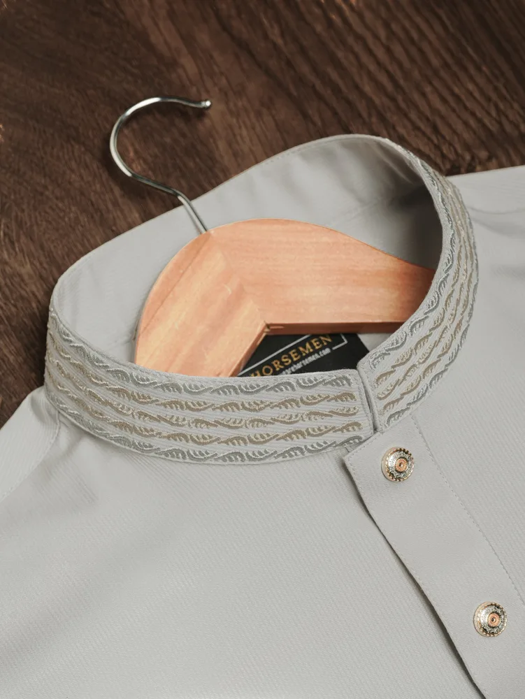 Premium Panjabi | Beach Brown - Image 9