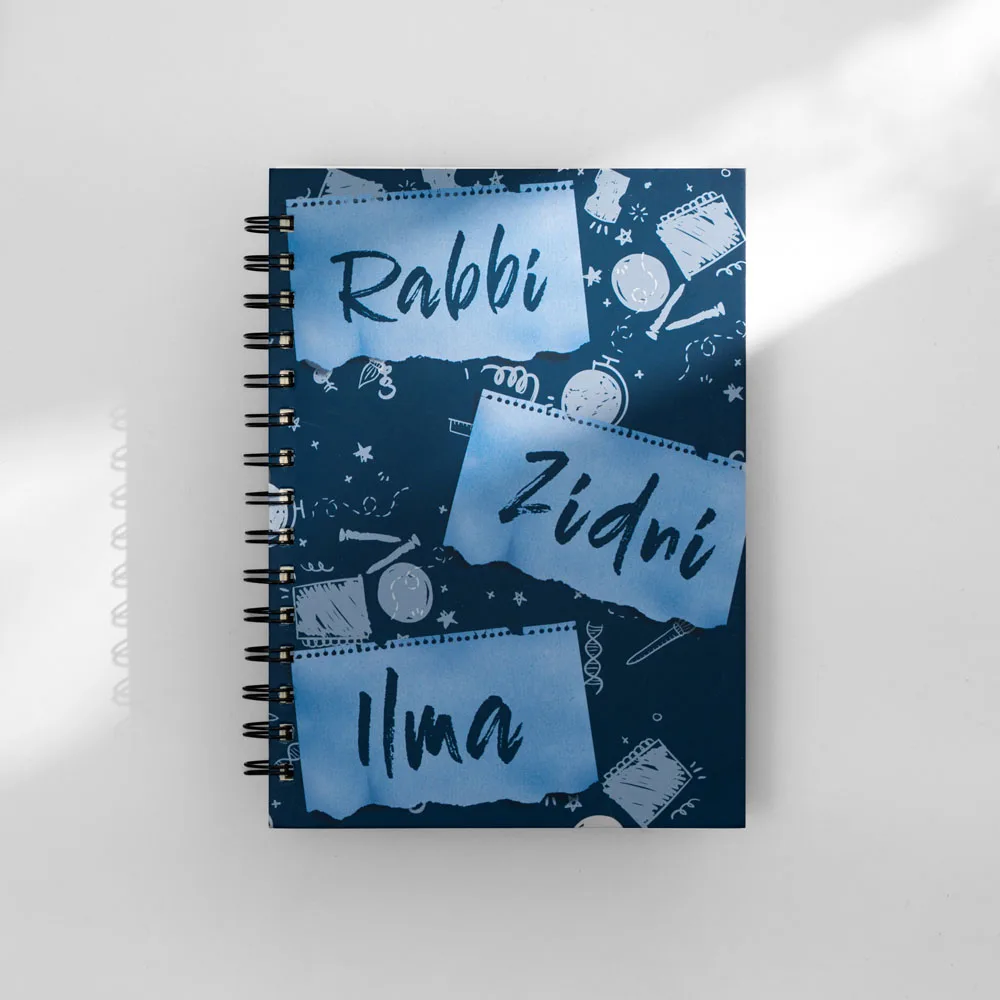 Rabbi Zidni Ilma Blue Notebook - Image 4