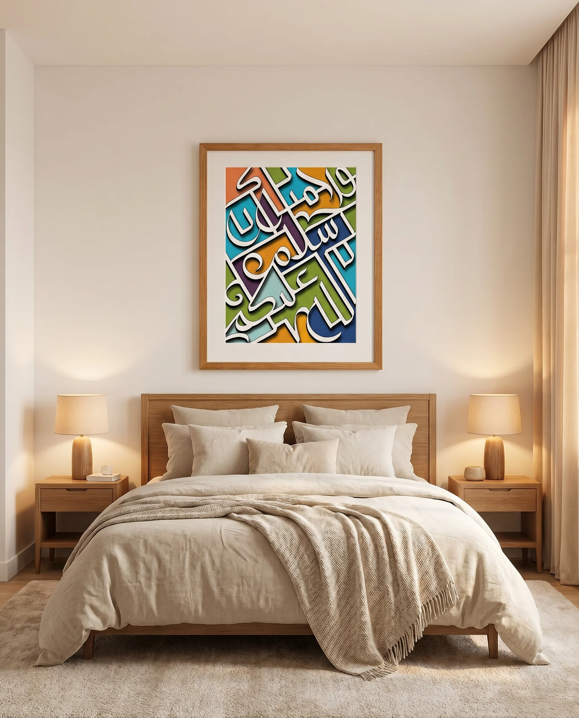 Salam Calligraphy Frame - Image 2