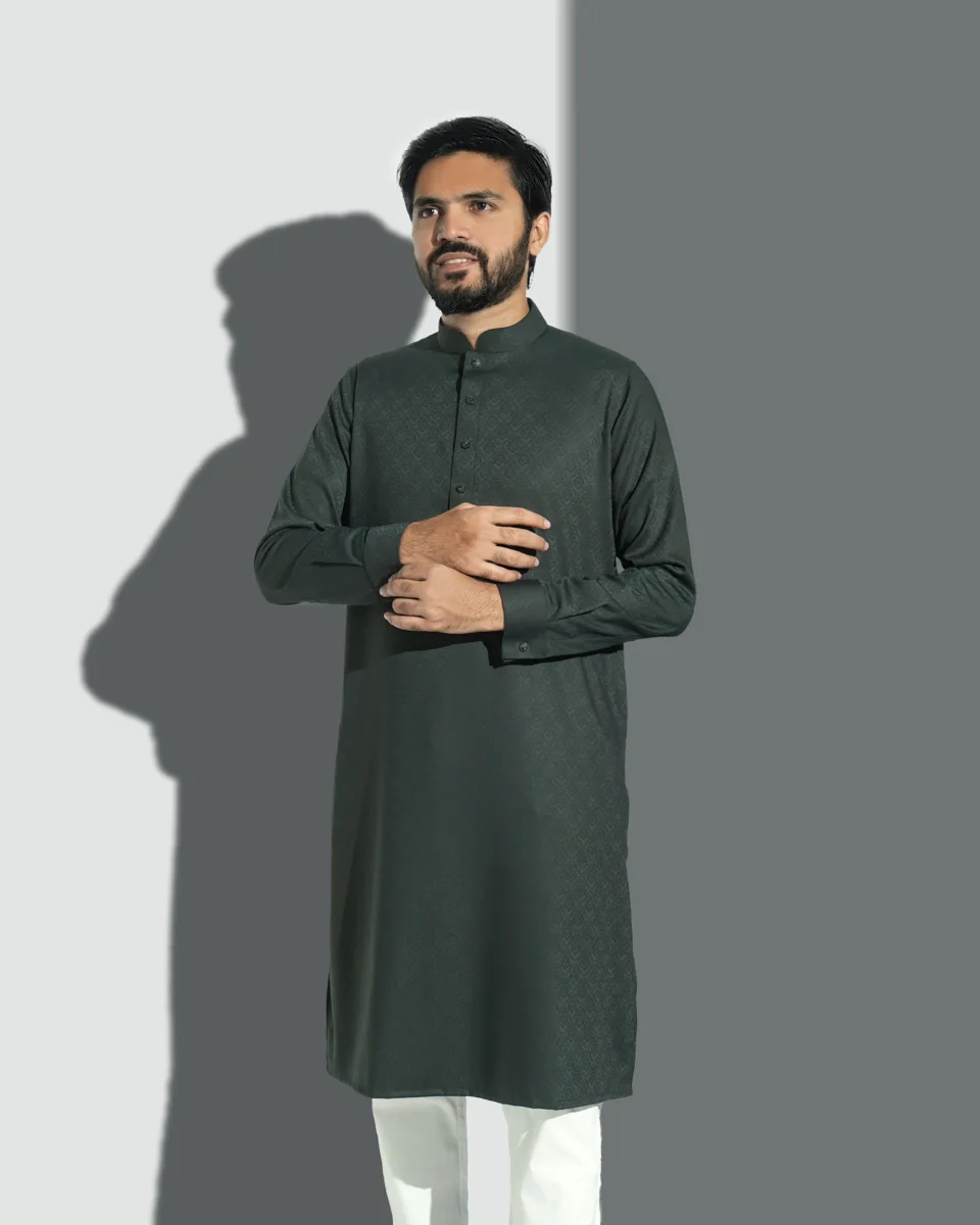 Supreme Panjabi | Deep Forest Green - Image 6