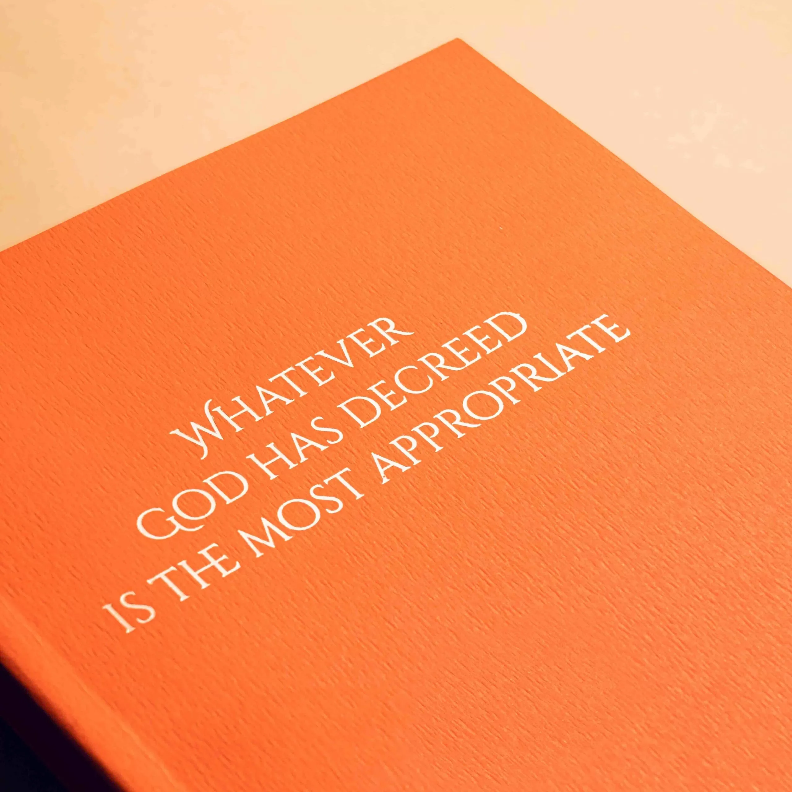 Whatever God Has Decreed is the Most Appropriate Notebook - Image 3